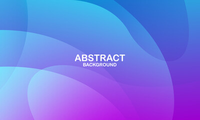 Abstract blue and pink background with waves. Vector illustration