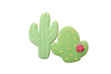 PNG, Mexican cactus isolated on white background