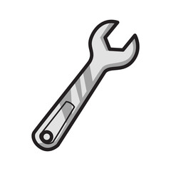 Iron Wrench Clipart