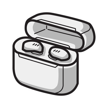 Wireless Earphone Clipart
