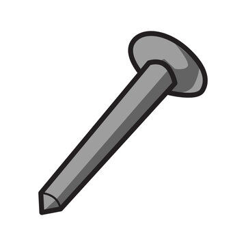 Iron nail Clipart