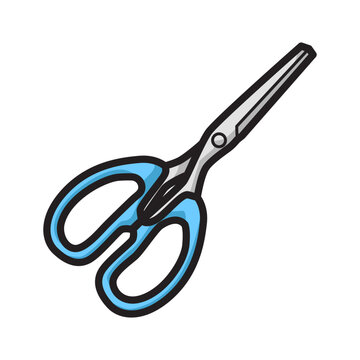 Portable Scissors Clipart