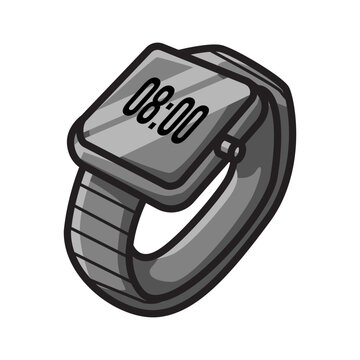 Smart Watch Modern Clipart