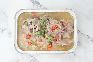 China spicy pork slices