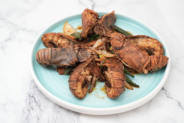 Spicy cray fish