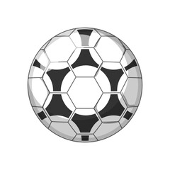 team soccer ball cartoon. match foot, game tournament, championship goal team soccer ball sign. isolated symbol vector illustration