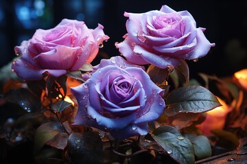 Botanical Wonders: The Allure and Intricacy of Exquisite Purple Rose Flowers