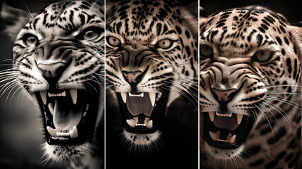 Expressions of Wildlife, capturing the emotions and expressions of animals, conveying their moods and personalities. AI generative