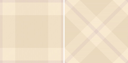 Seamless pattern plaid of check background tartan with a textile texture fabric vector.