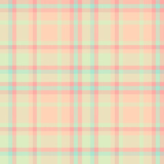 Fabric pattern tartan of textile texture plaid with a vector check background seamless.