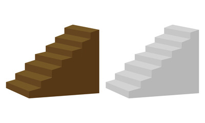 illustration of a ladder on a white background