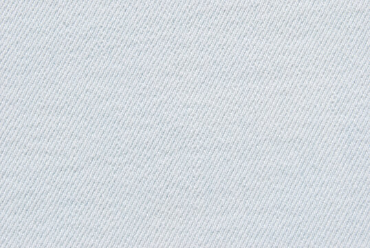 White cotton twill fabric pattern close up as background
