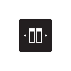 Fototapeta premium light switch icon design vector islolated
