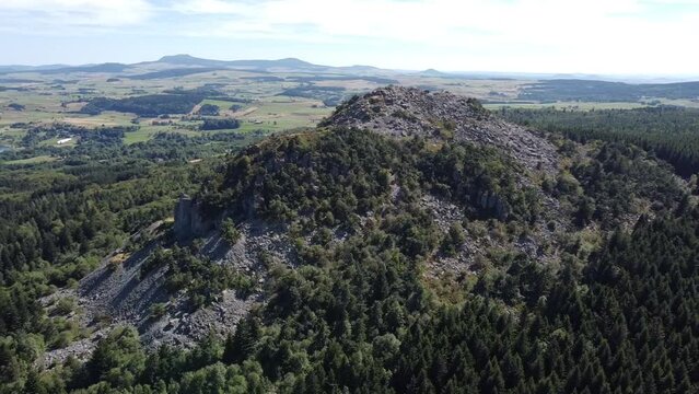 Lizieux,  Le Mezenc, Suc D'Apchon, Le Chambon sur Lignon, Mazet Saint Voy, Haute-Loire, Auvergne Rh&ocirc;ne Alpes, France, Europe, Massif Central 