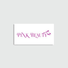 Luxury modern woman beauty parlor salon logo