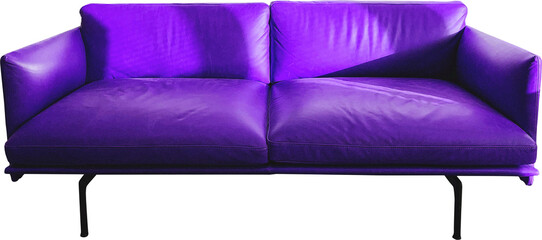 보라색 소파
