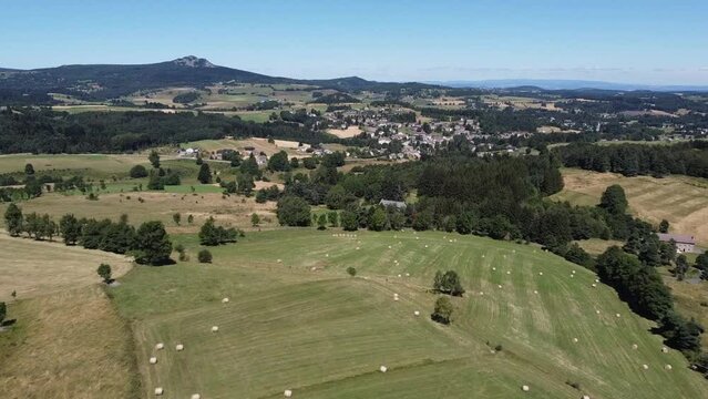 Le Mazet Saint Voy, Haute-loire, Auvergne, Rh&ocirc;ne Alpes, Massif Central, France, Europe