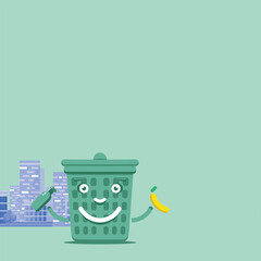 Trash can