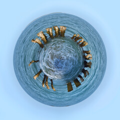 Mini monde - little planet - Brise-lames Saint-Malo