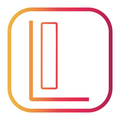 letter l icon