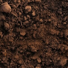 Seamless soil texture