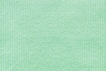 Light green jersey fabric texture as background