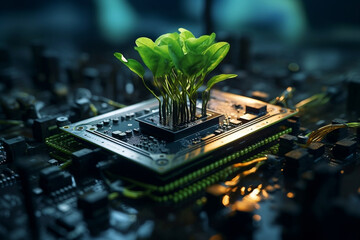 Computing digital hardware microchip technology processor