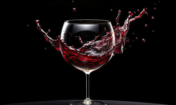 red wine pouring into glass,red wine splash,glass of wine