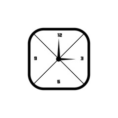 realistic circle shaped analog clock