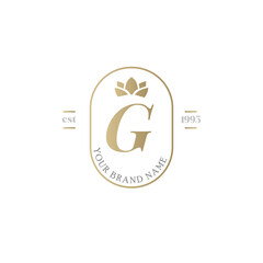 G Vintage letter logo