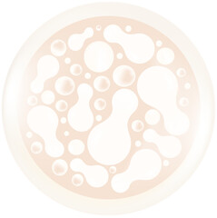 Probiotic and Hyaluronic acid skin solutions, white collagen, and vitamin serum drop