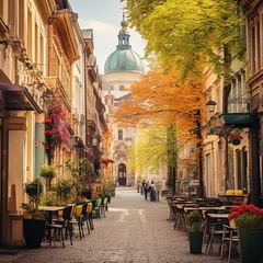 Fotobehang Enchanting Hidden Neighborhoods of Budapest © stockphoto.universe