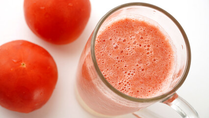 Tomato Juice and some tomatoes