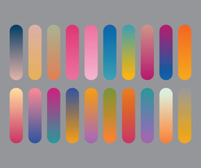 vector illustration of color Palette