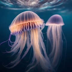 Ultra detailed jellyfish