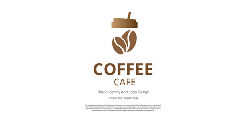 coffee shop logo design for cafe owner and coffee shop 