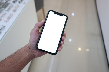 person holding smartphone