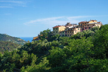 Fototapeta na wymiar Coast of Cinqueterre, Liguria, italy