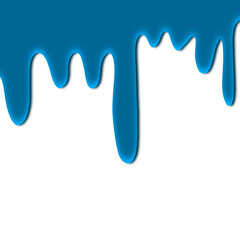 Blue colorful dripping splatter, Color splash or Dropping Background.blue water drops