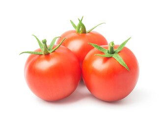 fresh tomato isolated on white background - 644070489