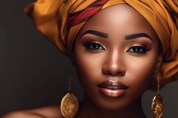 cropped shot of a beautiful young african woman