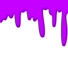 Purple colorful dripping splatter, Color splash or Dropping Background.splashes