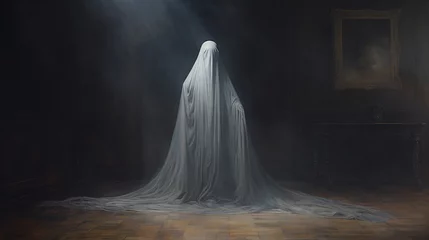 Foto op Plexiglas retrato de corpo inteiro de um fantasma © Alexandre