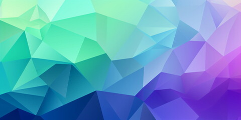 Obraz premium Abstract colorful polygonal background with gradient polygons