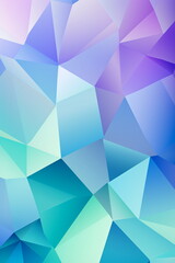 Fototapeta premium Abstrakter bunter polygonaler Hintergrund mit Farbverlauf Polygons