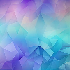Naklejka premium Abstrakter bunter polygonaler Hintergrund mit Farbverlauf Polygons