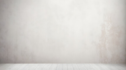 Empty White Grainy Wall Background - Minimalist Elegance and Textured Simplicity
