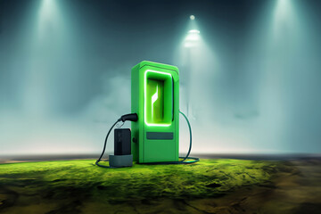 green energy charging station