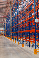 Estrutura de armazém industrial e logistico 