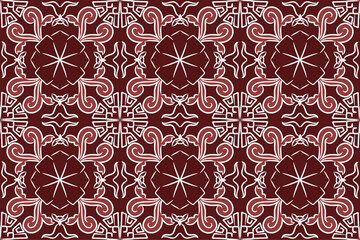 batik motif design, can be used for background or fabric design